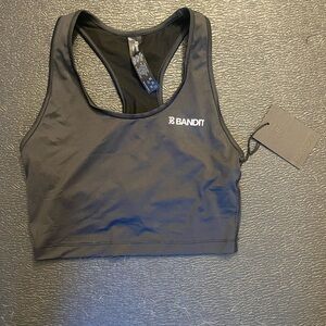 Bandit Race Crop - NEW WITH TAGS - Size XS - Black